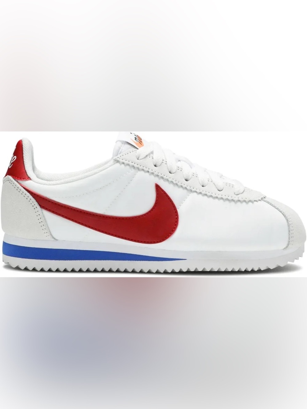 Nike Women’s White Sneakers with Red Swoosh CORTEZ 'FORREST GUMP' 2024